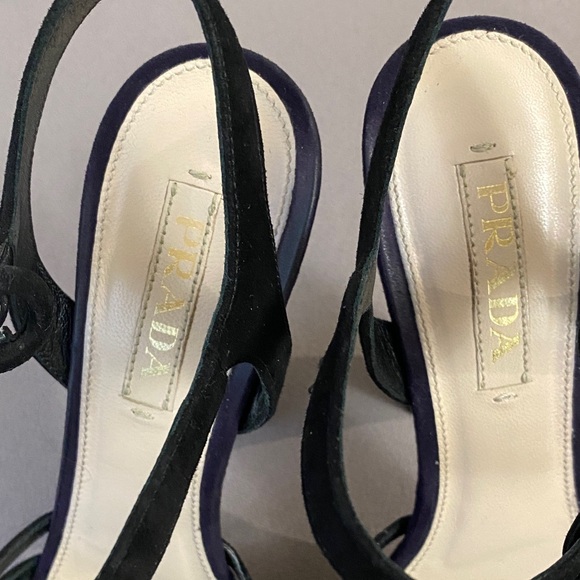 Prada Black and Purple Heels - Picture 5 of 5